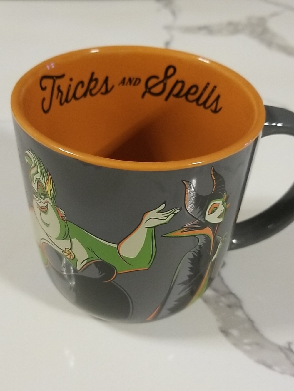 Disney Villains Tricks and Spells Ceramic Halloween Mug